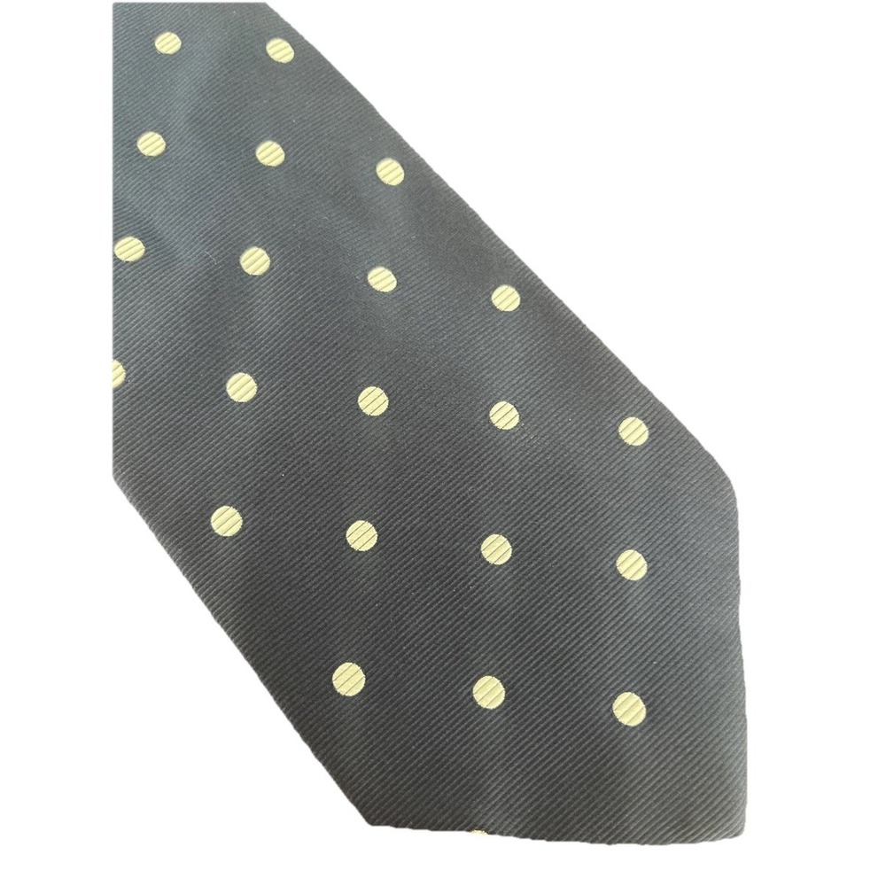 Brooks Brothers 346 USA Made‎ Neck Tie Blue White Polka Dot 58" NWT MSRP $45
